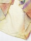 baratos Saias Longas-Mulheres Saia Wrap Skirt Longo Saias Imprimir Tintura Tie Dye Férias Praia Verão Linho Moda Roupa de Praia Casual Amarelo
