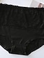 cheap Panties-Women&#039;s Brief Underwear 1 PC Underwear Fashion Simple Sexy Lace Hole Flower Polyester High Waist Sexy Black Purple Pink M L XL