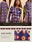 abordables robe décontractée imprimée-robe décontractée à col rond et imprimé floral