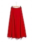 voordelige Women&#039;s Sets-Satijn bedrukte culottes met pofmouwen en koude schouders