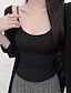 abordables Tops Basiques pour femmes-Réservoir Femme Noir Rose Claire Kaki Couleur unie Coussin Amovible Plein Air du quotidien Mode A Bretelles Taille unique