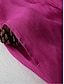 cheap Design Cotton &amp; Linen Dresses-Women&#039;s Casual Dress Cotton Summer Dress Midi Dress Linen Pocket Basic Daily Split Neck 3/4 Length Sleeve Summer Spring White Navy Blue Plain