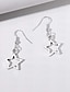 cheap Earrings-1 Pair Drop Earrings Hoop Earrings For Women&#039;s Party Evening Gift Date Alloy Fancy Fashion Star