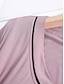 Χαμηλού Κόστους Γυναικεία Ρούχα Ύπνου-Γυναικεία Πυτζάμες Σύνολα Μονόχρωμες Μοντέρνα Απλός Ανατομικό Σπίτι Καθημερινά Κρεβάτι Μοντάλ Αναπνέει Λαιμόκοψη V Κοντομάνικο Μπλουζάκι Παντελόνι Επιθέματα στο στήθος Καλοκαίρι Lotus Pink Μαύρο