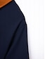 お買い得  クラシックポロ-男性用 ポロシャツ ワーク ストリート クラシック 半袖 単色/無地 ベーシック 夏 ルーズフィット ダークブラウン ブラック ホワイト ピンク ダークネイビー ライトグレー ポロシャツ