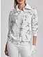 preiswerte Designer-Kollektion-Damen Pullover Sweatshirt Schwarz Weiß Gelb Langarm Shirt Herbst Winter Damen-Golfkleidung, Kleidung, Outfits, Kleidung