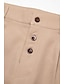 رخيصةأون سروال اللباس-رجالي بدلة بنطلونات جيب سهل راحة متنفس الأماكن المفتوحة مناسب للبس اليومي مناسب للخارج موضة كاجوال أسود أبيض