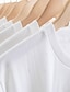 Χαμηλού Κόστους Γυναικεία T-Shirts-Γυναικεία Μπλουζάκι 100% Βαμβάκι Γάτα Γράμμα Στάμπα Καθημερινά Σαββατοκύριακο Μοντέρνα Αστείος Κοντομάνικο Στρογγυλή Ψηλή Λαιμόκοψη Λευκό Καλοκαίρι