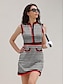 economico Collezione di stilisti-Per donna vestito da golf Nero Senza maniche Abbigliamento da golf da donna Abbigliamento Abiti Abbigliamento