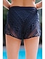 זול מכנסי נשים-בגדי ריקוד נשים נורמלי בגדי ים תחתון החוף שורטים בגד ים שרוך לגזור אחיד בגדי חוף חג בגדי ים
