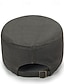 economico Cappelli da uomo-Unisex Berretto militare Cappello da cadetto Verde militare Cotone Viaggi Stile da spiaggia Esterno Da mare Tinta unica Regolabile Di tendenza