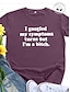 billiga T-shirts för damer-roliga ordstäv kvinnor kvinnor jag googlade mina symptom tryckt casual kortärmade t-shirts toppar (a-mörkgrön, l)