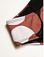 abordables trajes de baño de diseñador-traje de baño de malla geométrica con almohadilla removible