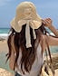 voordelige Strohoeden-mode handgemaakte strohoed dames zonnescherm grote rand lente zomer reizen strandvakantie veelzijdige outdoor zonnehoed