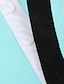 abordables polo clásico-Hombre Polos con botones Camiseta de golf Casual Festivos Cuello polo acanalado Manga Corta Moda Básico Color sólido Retazos Verano Ajuste regular Negro Blanco Rojo Azul Piscina Marrón Verde Polos