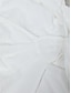 preiswerte schlichte Kleider-Damen blusenkleid Casual kleid Leinenkleid Minikleid winterkleider damen Täglich Urlaub Baumwolle Basic Urlaub V Ausschnitt mit Schnürung Langarm Sommer Frühling Herbst Leinen Lockere Passform Weiß