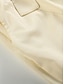 abordables Tops y pantalones de dormir para mujer-Mujer Pantalones Color puro Moda Básico Confort Hogar Diario Mezcla de Algodón Transpirable Pantalones cortos Bolsillo Cintura elástica Verano Blanco Marrón