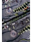 baratos Blusas e Camisas de mulher-Mulheres Camisa Social Blusa Floral Gráfico Casual Feriado Imprimir Cinzento Escuro Meia Manga Básico Decote Quadrado