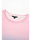 voordelige Tie Dye &amp; Gradient t-shirt-Dames T-shirt Ombre Kleurgradatie Modieus Korte mouw Ronde hals Normale tops Vakantie Dagelijks Uitgaan Afdrukken Geel blauw Oranje Licht Blauw Zomer