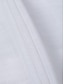 お買い得  コットンリネンシャツ-男性用 シャツ リネンシャツ ボタンアップシャツ サマーシャツ ビーチシャツ ブラック ホワイト ブルー 半袖 平織り Band Collar 夏 カジュアル 日常 衣類