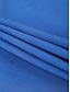 baratos Camisa Algodão Linho-Homens Camisa Social Camisa Guayabera camisa de linho Camisa Popover camisa de verão camisa de praia Branco Azul Marinha Azul Manga Curta Tecido Colarinho Verão Casual Diário Roupa
