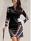 ieftine Îmbrăcăminte de golf pentru femei-Pentru femei Tricou POLO Negru Manșon Lung Topuri Toamnă Iarnă Vestimenta Golf Doamnelor Haine Ținute Poartă Îmbrăcăminte