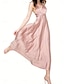 Χαμηλού Κόστους Πάρτι Φορέματα-Γυναικεία Φόρεμα για πάρτυ Βαθύ V Αμάνικο Κομψό Ροζ Ανοικτό Ανθισμένο Ροζ