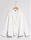 abordables chemises, hauts et chemisiers-Cardigan en tissu texturé tencel pour femmes, couverture décontractée, respirante, uv, avec poche