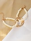 abordables Bracelets et bracelets rigides-Bracelet Femme Classique Mode Mode Le style mignon Bracelet Bijoux Blanche Irrégulier pour du quotidien Rendez-vous
