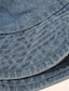 abordables Chapeau bob femme-Femme Chapeau Chapeau de seau Chapeau de soleil Portable Protection Solaire Plein Air du quotidien Broderie Marguerite