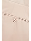 preiswerte Anzughose-Herren Anzughosen Hose Hosen Anzughose Gurkha-Hose Gefaltet Höhenanstieg Glatt Komfort Atmungsaktiv Outdoor Täglich Ausgehen Vintage Elegant Schwarz Khaki