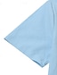 billige Bluser og skjorter til kvinner-Dame Skjorte linskjorte Bluse Blomstret Grafisk Daglig Hvit Kortermet Årgang Fritid Crew-hals Sommer Vår