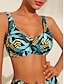 ieftine costume de baie de designer-Costum de baie bikini cu imprimeu floral