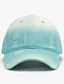 Χαμηλού Κόστους Ανδρικά καπέλα-Ανδρικά Τζόκεϊ Καπέλο ηλίου Καπέλο φορτηγατζή Μαύρο Λευκό 100% βαμβάκι Μοντέρνα Καθημερινό Δρόμος Καθημερινά Σκέτο Προσαρμόσιμη Αντιηλιακό Αναπνέει