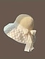 preiswerte Damen Hüte-Blumen-Spitzen-Strohhut, einfacher Eimerhut, Sommer, lässiger Sonnenschutz, geeignet für Strandurlaub