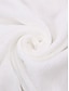 levne obyčejné šaty-Dámské Bílé šaty Mini šaty Bavlna Tlačítko Dovolená Plážové Základní Košilový límec 3/4 délka rukávu Černá Bílá Žlutá Barva