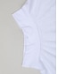 ieftine Tricouri casual pentru bărbați-Bărbați Tricou Tee Top Simplu Guler Pe Gât Stradă Vacanță Mânecă scurtă Îmbrăcăminte Modă Designer De Bază