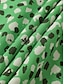 levne Šaty s potiskem-Dámské Košilové šaty Volnočasové šaty Zelené šaty Květinový Tisk Košilový límec Dlouhé šaty Maxi šaty Dovolená Dlouhý rukáv Léto Jaro