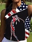 cheap Designer Collection-Women&#039;s Golf Polo Shirt UAS Sleeveless Sun Protection Top Ladies Golf Attire