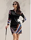preiswerte Frauengolfkleidung-Damen poloshirt Schwarz Langarm Shirt Herbst Winter Damen-Golfkleidung, Kleidung, Outfits, Kleidung