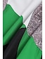 abordables Chemises Pour Femme-Femme Chemise Chemisier Bloc de couleur Casual Bouton Imprimer Jaune manche longue Mode Col de Chemise Printemps &amp; Automne