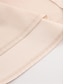 preiswerte schlichte Kleider-Damen Weißes Kleid kleid lang Taste Verabredung Urlaub Strassenmode Maxi V Ausschnitt Langarm Schwarz Weiß Rosa Farbe