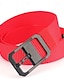 abordables Cinturones de hombre-Hombre Cinturón cinturón de nailon Cinturón de Cintura Negro Rojo Aleación de zinc Nailon Duradero Ajustable Plano Exterior Diario