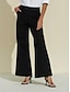 Недорогие женские брюки-универсальные брюки полной длины с широкими штанинами