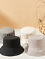 abordables Sombreros bucket de mujer-Mujer Sombrero Sombrero de copa Sombrero para el sol Portátil Protección Solar Exterior Calle Festivos Color puro Color puro