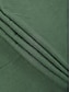 economico Camicie di lino-Per uomo Camicia camicia di lino Camicia estiva Camicia da spiaggia Nero Marrone Verde Manica lunga Tinta unica Collo ripiegabile Primavera &amp; Autunno Esterno Strada Abbigliamento Bottone giù
