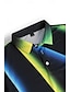 preiswerte Poloshirts für Herren-3D-Druck Geometrie Herren Abstrakt 3D Bedruckt Poloshirt Golfpolo Outdoor Freizeitskleidung Strassenmode Polyester Kurzarm Umlegekragen Polo-Shirts Gelb Rote Sommer S M L Mikro-elastisch Revers-Polo