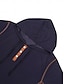 billige Casual T-shirts til mænd-Herre T-shirt Vaffel Henley skjorte Henley-skjorte Tee Top Lang ærmet skjorte Vanlig Henley Gade Ferierejse Langærmet Patchwork Tøj Mode Designer Basale
