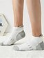 abordables chaussettes pour hommes-Homme 6 Trousses Paquets multiples Chaussettes Chaussette Chaussettes courtes Chaussettes de Course Chaussettes décontractées Noir Blanche Couleur Bloc de couleur Sport &amp; Loisir Casual du quotidien