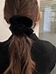 abordables Accesorios de mujer para el cabello-1 PC Mujer Gomas para el pelo Gomas de Pelo Para Exterior Trabajo Regalo Diario Tejido Negro Café Oscuro Albaricoque